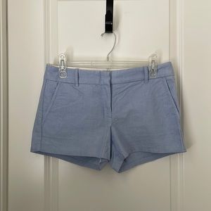 JCrew Light Blue Cotton Shorts